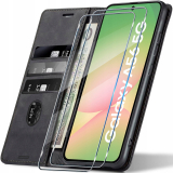Samsung Galaxy A36 / A56, 5G magnetické kožené pouzdro s klopkou sheep skin z měkké ovčí kůže