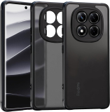 Xiaomi Redmi Note 14 Pro, 5G pancéřové pouzdro černý mat kryt obal na mobil MATNÉ