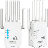 ZESILOVAČ SIGNÁLU Wi-Fi REPEATER VELKÝ VÝKON 300Mb/s - 6 x ANTÉNA