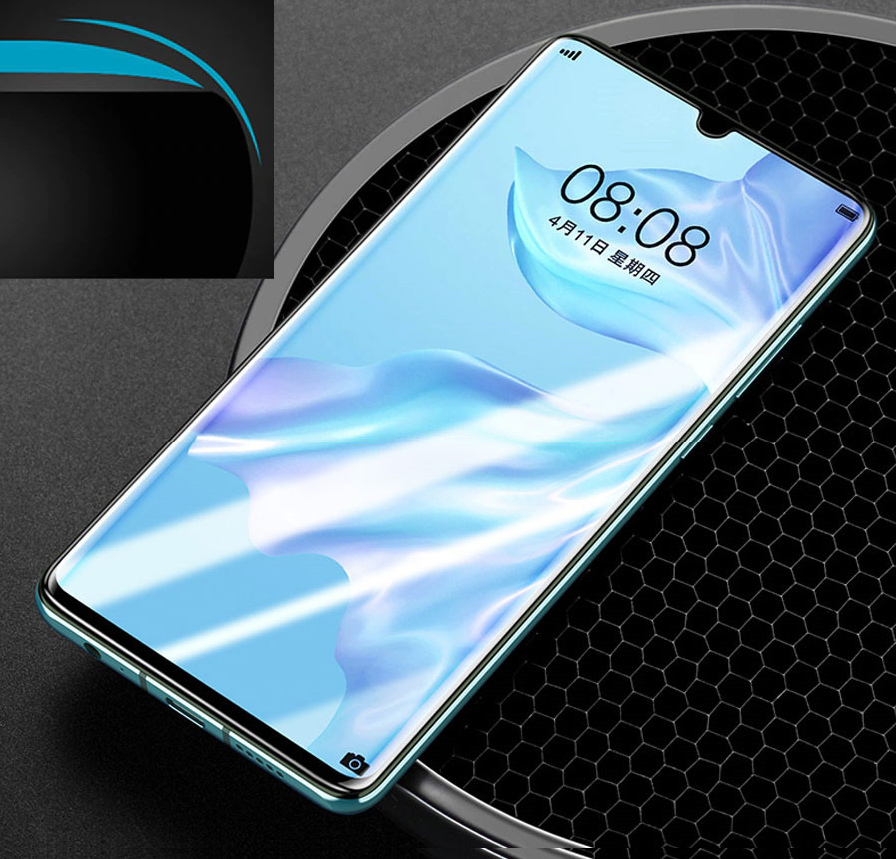 Xiaomi Mi 9T, zakřivené ochranné sklo 5D Full Glue REAL na celý displej