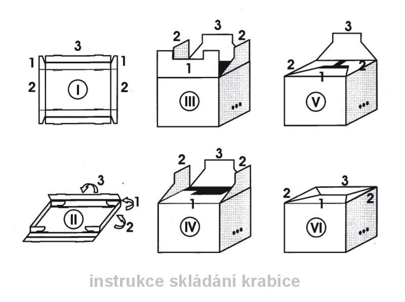 Dekorativní krabice mužský knír XL úložný box, velikost 42x32x32cm 