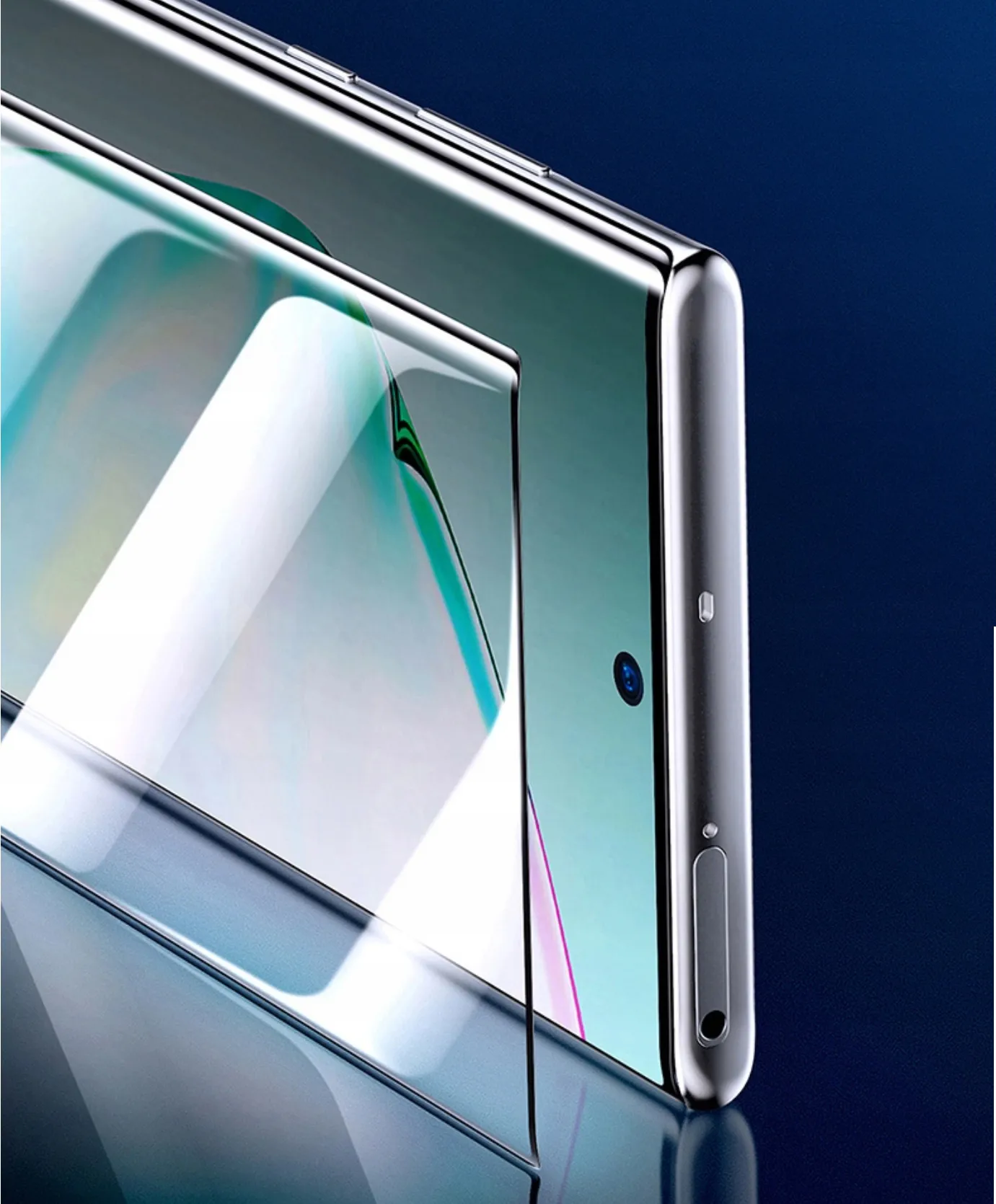 Xiaomi Mi Note 10 Pro, ochranné zakřivené sklo na celý displej, NANO HYBRID