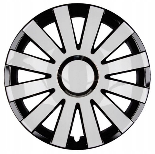 Poklice na kola - 4ks (sad) kompatibilní s modely NISSAN 15'' agat bílá