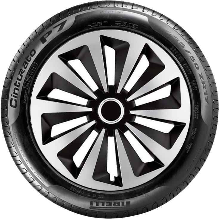 KIA 15'' kompatibilní s modely, poklice na kola 4ks (sad) fox