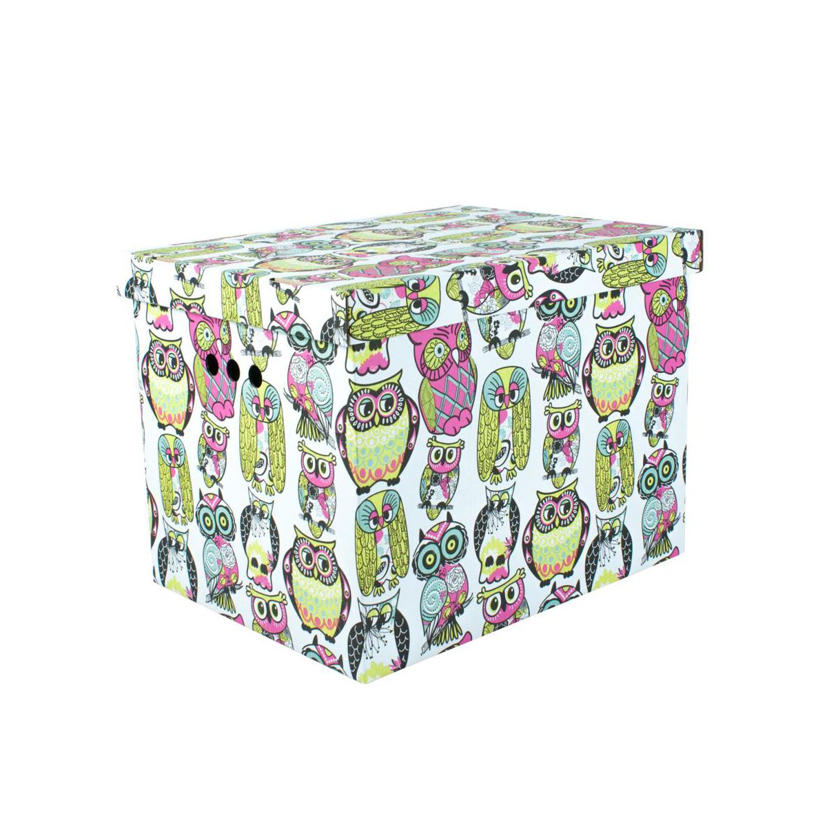 Dekorativní krabice Sovy XL úložný box, velikost 42x32x32cm vip