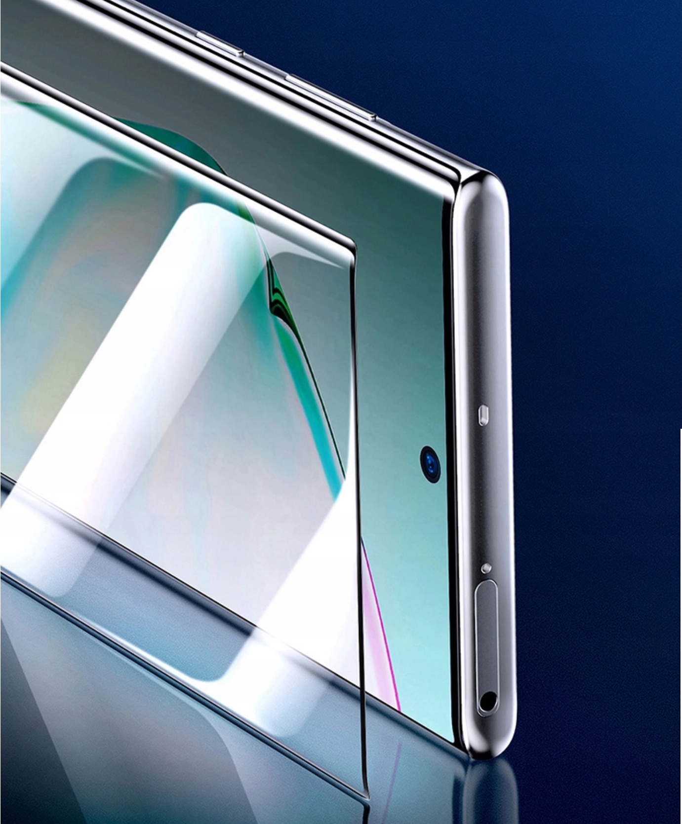 Samsung Galaxy S23 Ultra, ochranné zakřivené sklo na celý displej, NANO HYBRID