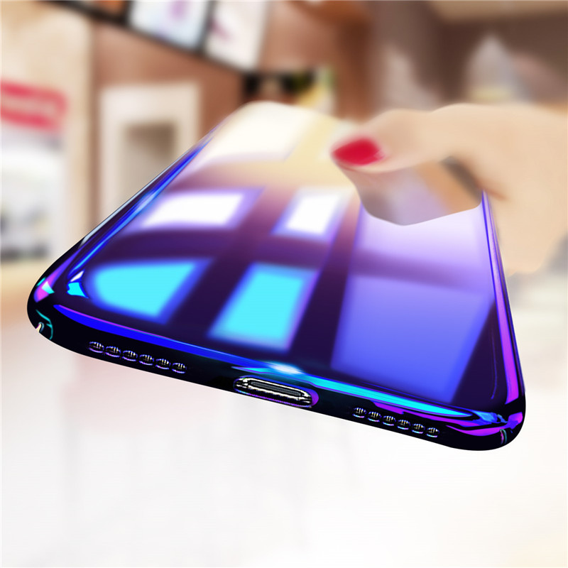 HUWAEI P9 LITE MINI __ kryt obal AURORA BLUE RAY