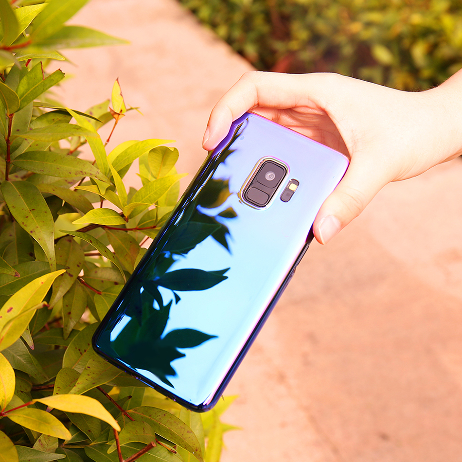 HUWAEI P9 LITE MINI __ kryt obal AURORA BLUE RAY