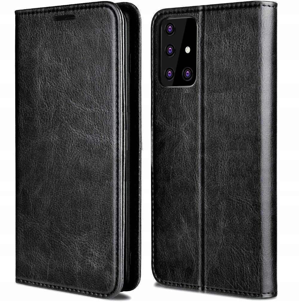 Samsung Galaxy A71, magnetické pouzdro, obal, kryt SKIN, 100% kůže