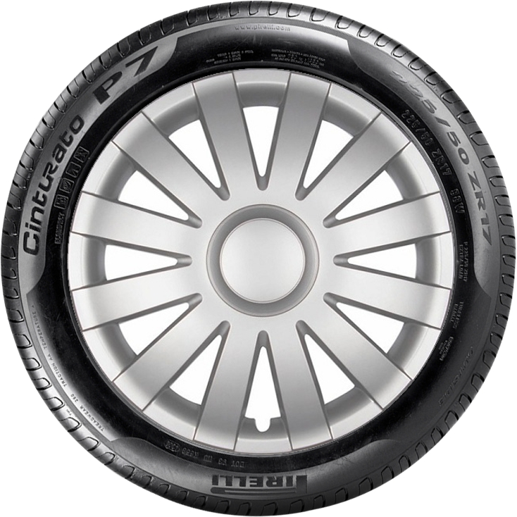 SEAT 16'' kompatibilní s modely, poklice na kola 4ks (sad) agat