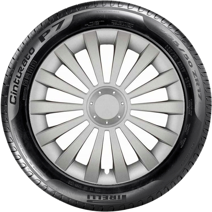 SEAT 15'' kompatibilní s modely, poklice na kola 4ks (sad) meridian