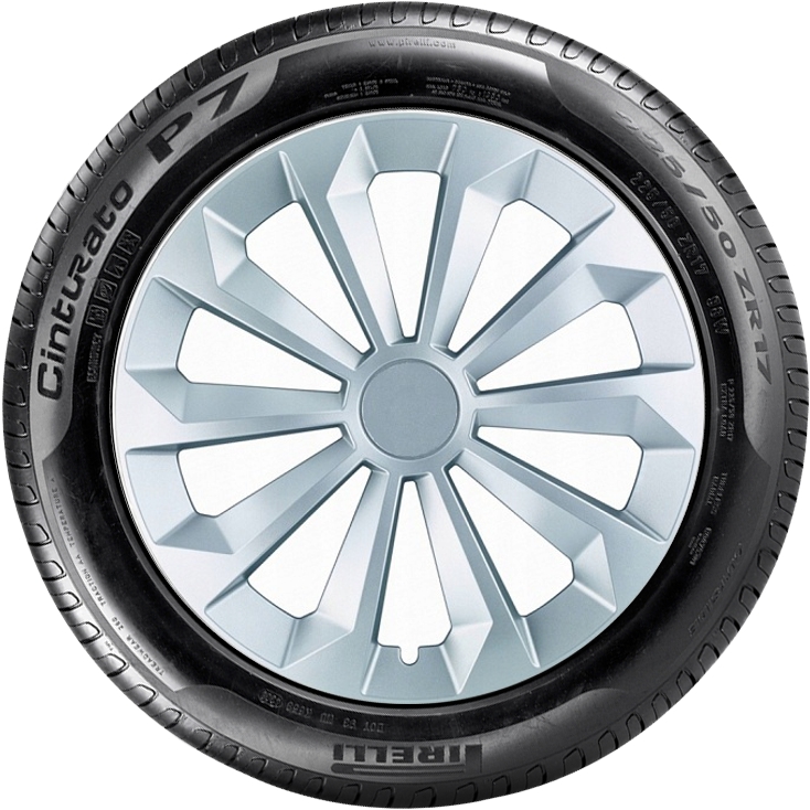 VOLKSWAGEN (VW) 16'' kompatibilní s modely, poklice na kola 4ks (sad) fame