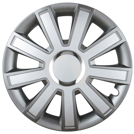 SEAT 14'' kompatibilní s modely, poklice na kola 4ks (sad) flash grafit