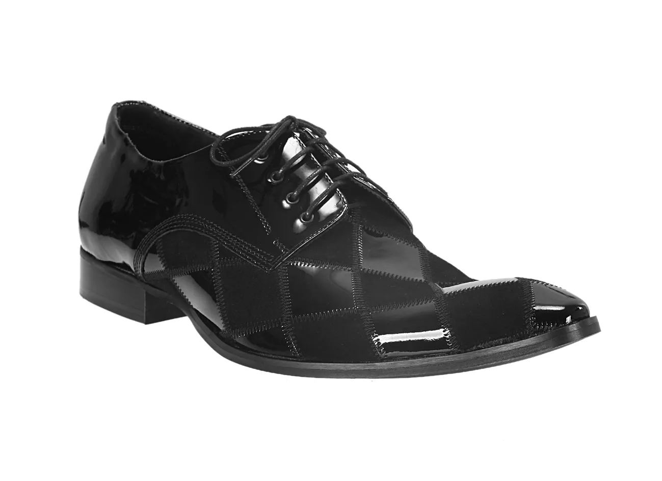 Formální boty / kůže / polobotky s tkaničkami ID 602