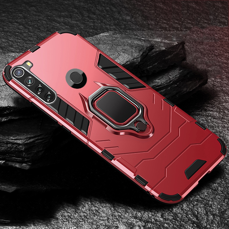 Xiaomi Redmi Note 8T, obal pouzdro na mobil kryt obrněný Holder 3w1 ring vip