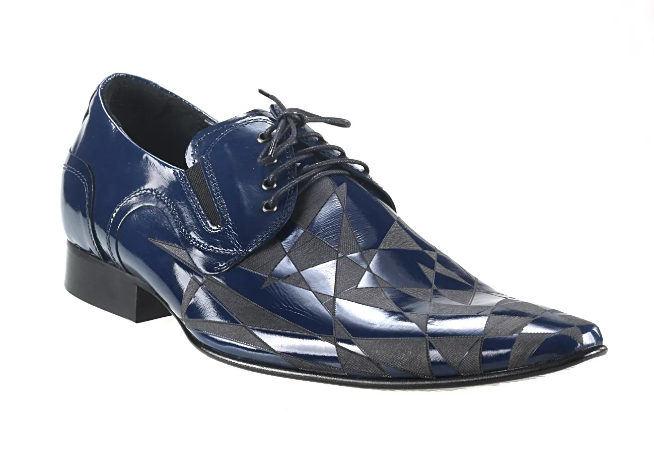 Formální boty / kůže / polobotky s tkaničkami ID 479
