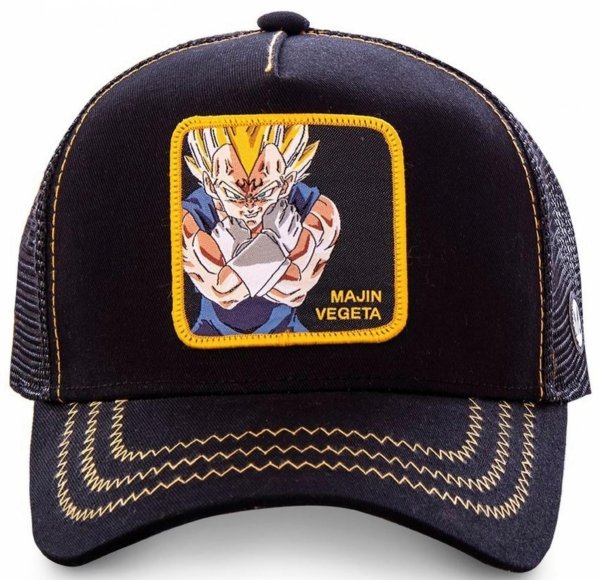 Majin Vegeta Black Dragon Ball - Kšiltovka, víčko - CAPSLAB Francie