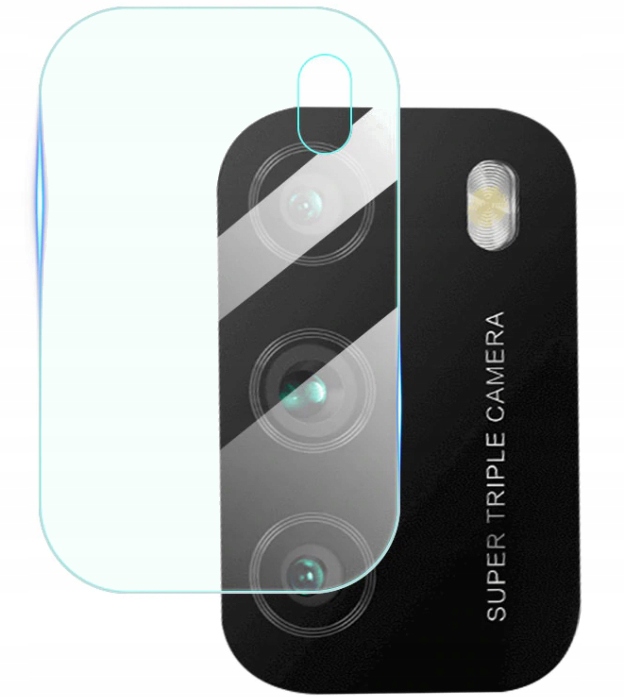 Xiaomi Poco M3, hybrid tvrzené sklo objektivu