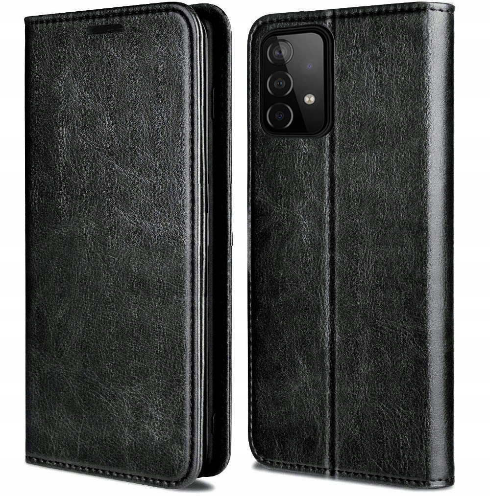 Samsung Galaxy A52, 4G / 5G magnetické pouzdro, obal, kryt SKIN, 100% kůže