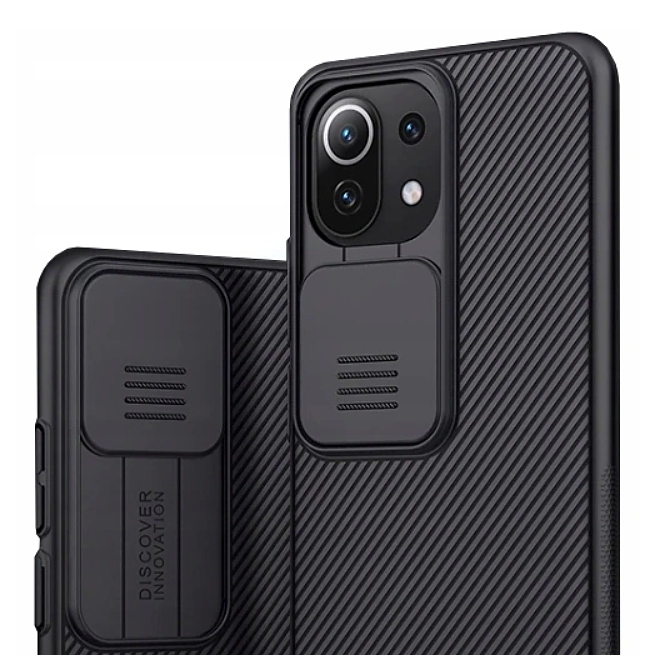 Xiaomi Mi 11, kryt obal Camshield Case pouzdro NILLKIN černý