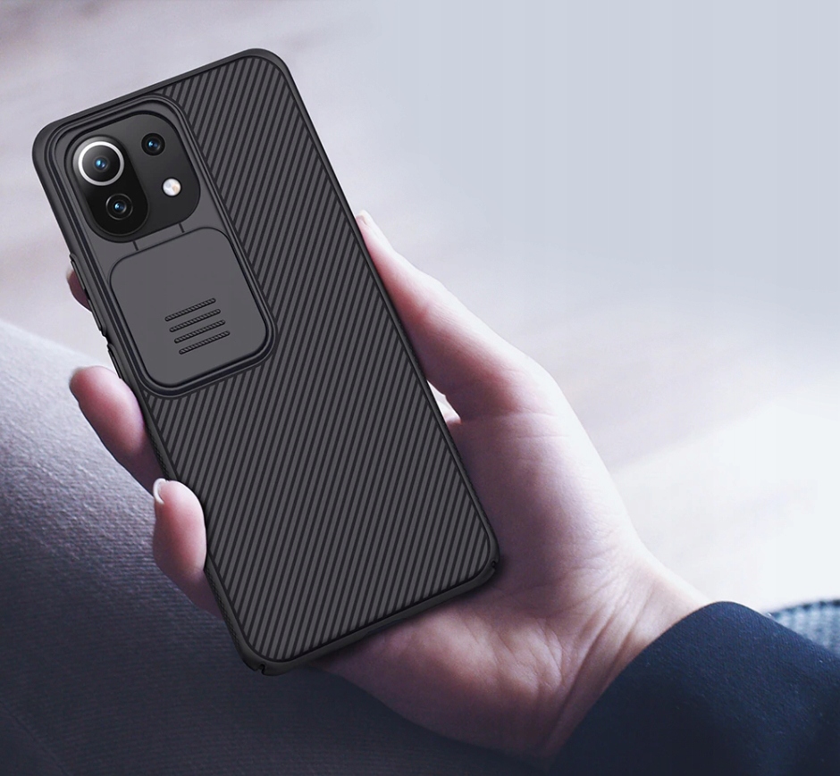 Xiaomi Mi 11, kryt obal Camshield Case pouzdro NILLKIN vip černý