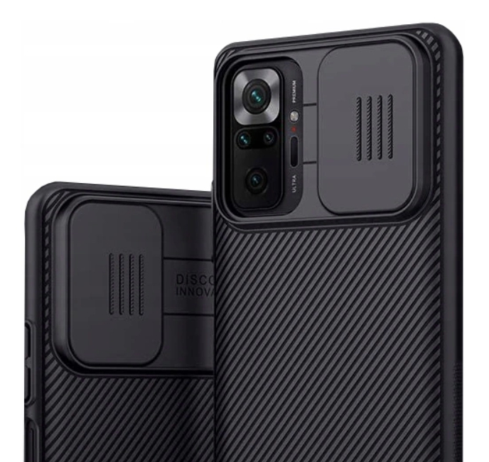 Xiaomi Redmi Note 10 Pro, kryt obal Camshield Case pouzdro NILLKIN vip černý