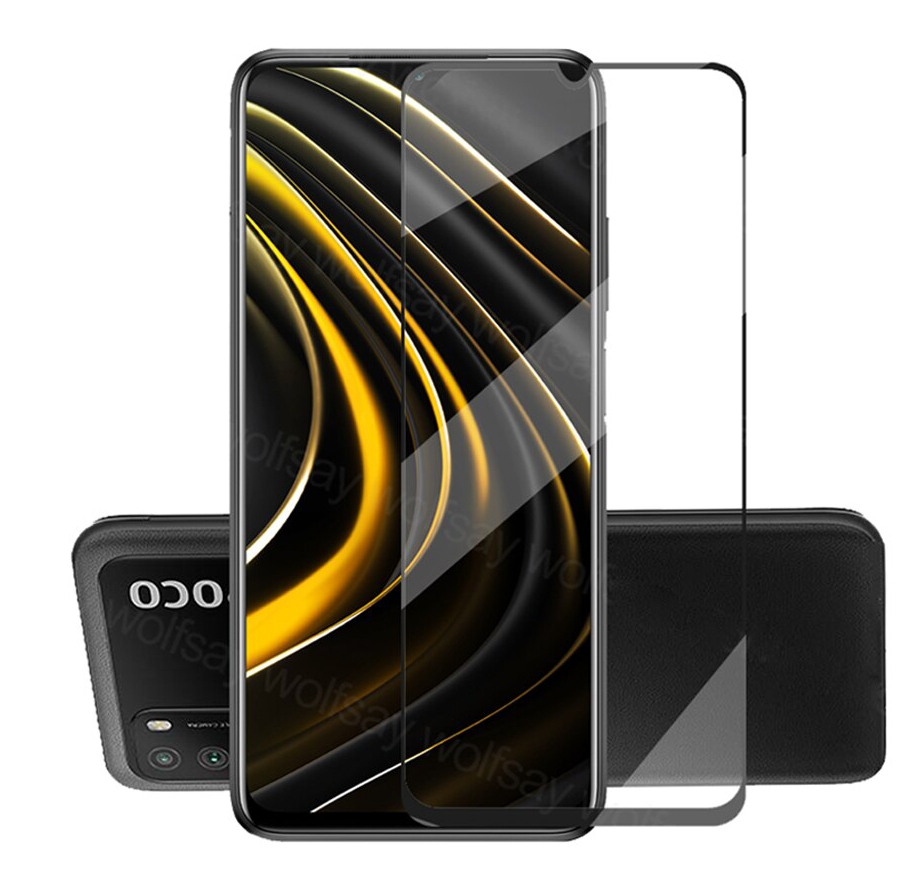 Xiaomi Poco M3 Pro, ochranné tvrzené sklo obyčejné