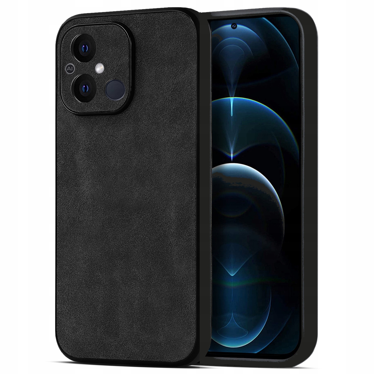 Xiaomi Redmi 12c, pouzdro  potažné ovčí kůží, obal, kryt SKIN Business Case