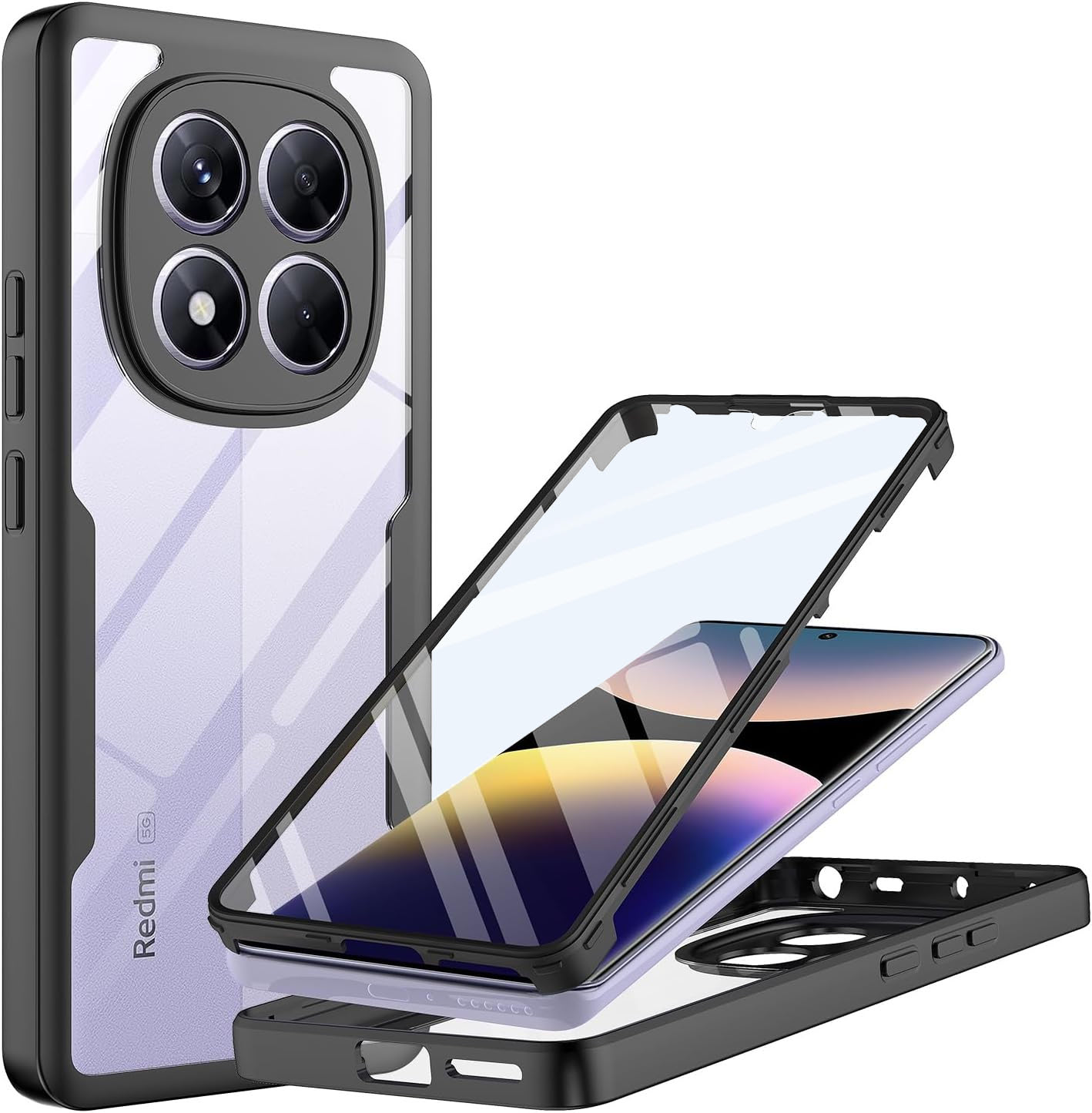 Xiaomi Redmi Note 14 Pro / 14 Pro+, 5G obal, kryt, pancéřové pouzdro EXO 360°