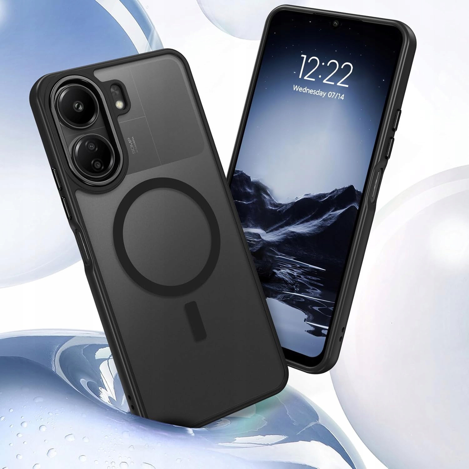 Xiaomi Redmi 13c, 4G kryt pouzdro obal silikonový MAGSAFE CASE průhledný vip