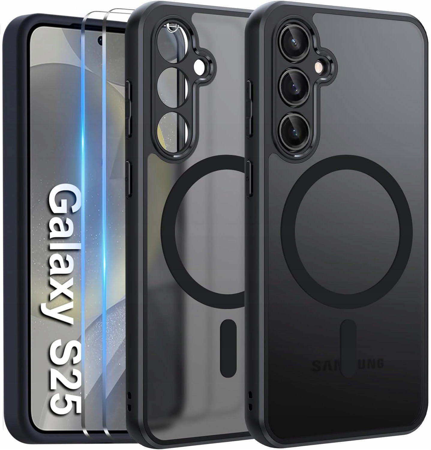 Samsung Galaxy S25, kryt pouzdro obal silikonový MAGSAFE CASE průhledný