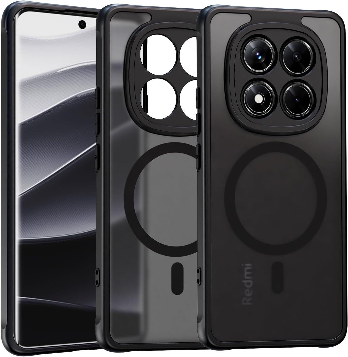 Xiaomi Redmi Note 14 Pro, 5G kryt pouzdro obal silikonový MAGSAFE CASE průhledný