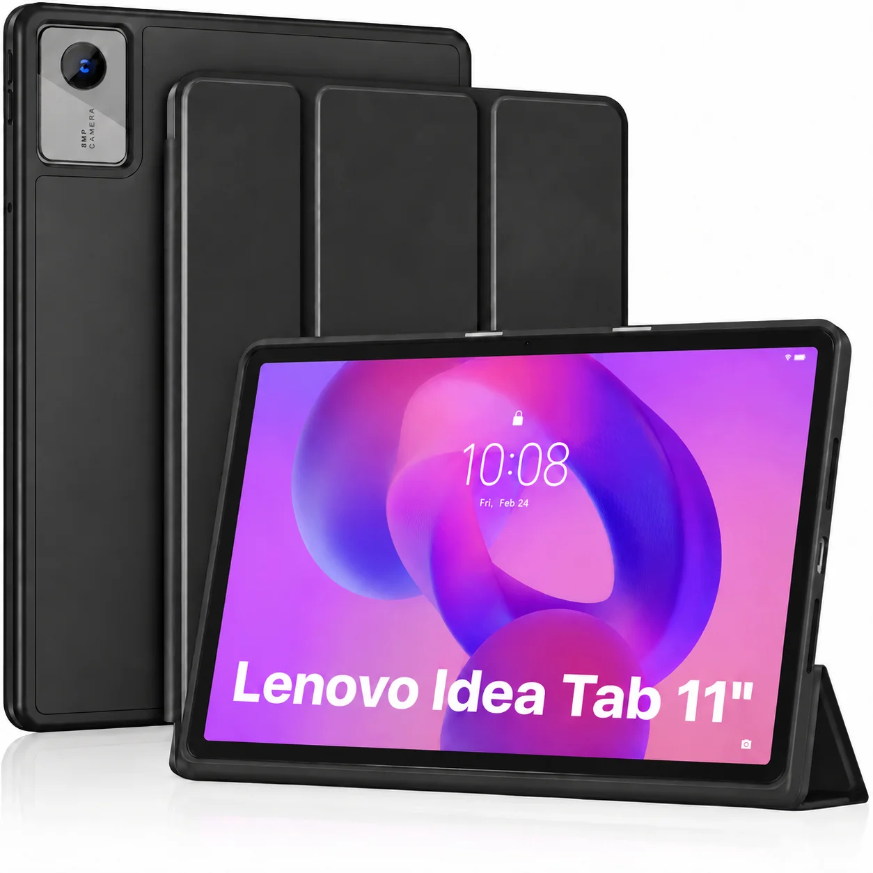 Lenovo Idea Tab 11″ – ochranné pouzdro s klopou a stojánkem, skládací kryt tabletu, ochrana zad a hran, 6 barev