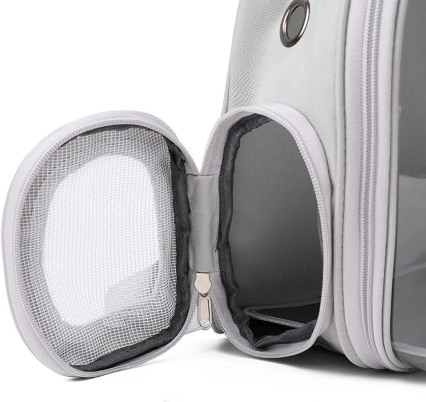 PŘEPRADLE PRO KOČKU / PSA – TAŠKA, PRŮHLEDNÁ, 40x30x28cm, černá