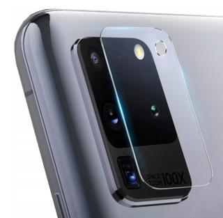 Samsung Galaxy S20 Ultra, hybrid tvrzené sklo objektivu