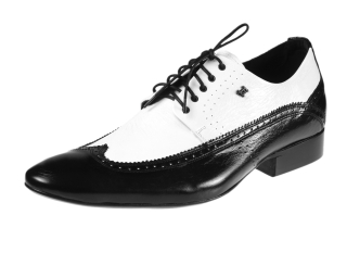Formální boty / kůže / polobotky s tkaničkami ID 200 / VYPRODEJ vel. 44