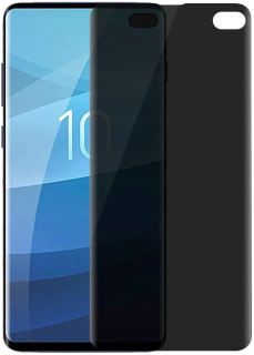 Samsung Galaxy S10, ochranné sklo 5D  ANTI SPY na celý displej, full glue