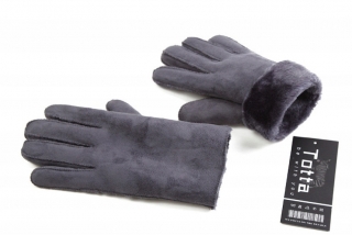 Pánské rukavice, izolované lemované kožešinou, barvy na vyber