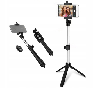 TELEFONNÍ DRŽITEL, flexibilní stativ, selfie, tyč, flexible tripod / hol14