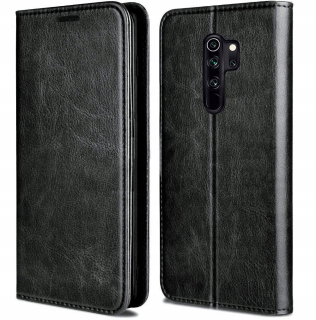 Xiaomi Redmi Note 8 Pro, magnetické pouzdro, obal, kryt SKIN, 100% kůže