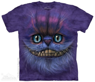 Tričko 3D potisk - Big Face Cheshire Cat, kočka - The Mountain