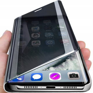 Huawei P40 Lite E, pouzdro kryt inteligentni Clear View Cover, chytrý obal
