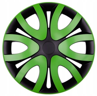 AUDI 14'' kompatibilní s modely, poklice na kola 4ks (sad) mika zelena