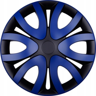 FIAT 14'' kompatibilní s modely, poklice na kola 4ks (sad) mika modra