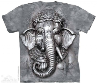 Tričko 3D potisk - Big Face Ganesh, slon - The Mountain