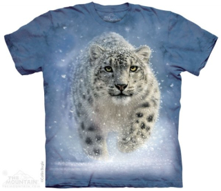 Tričko 3D potisk - Snow Ghost, sněžný leopard - The Mountain