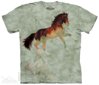 Tričko 3D potisk - Forest Stallion, kůň - The Mountain