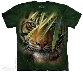Tričko 3D potisk - Emerald Forest, tygr - The Mountain