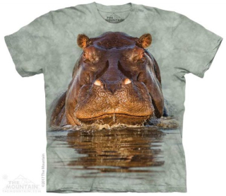 Tričko 3D potisk - Hippo, Hroch - The Mountain