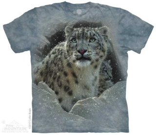 Tričko 3D potisk - Fortress, sněžný leopard - The Mountain